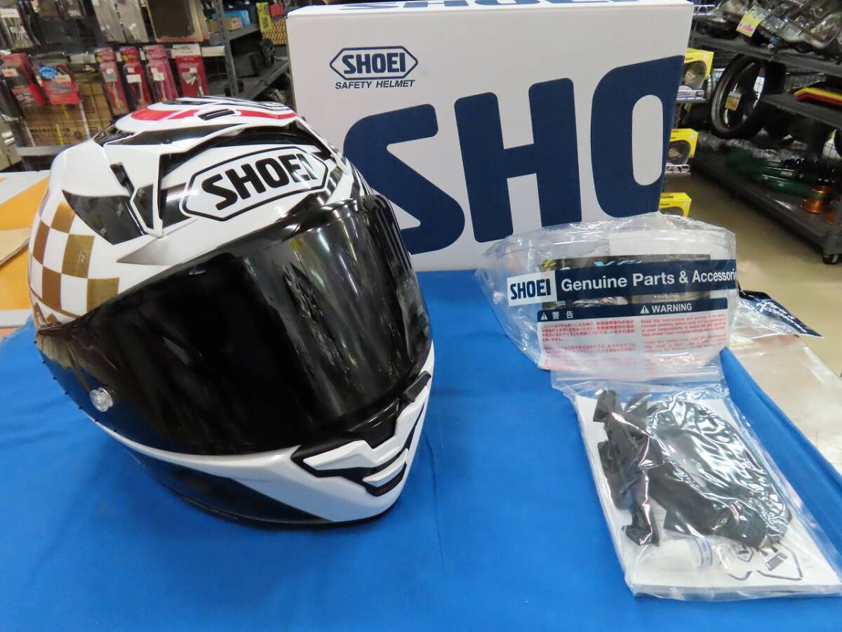 SHOEI X-Fifteen MARQUEZ MOTEGI4 中古 2024年製 サイズXL ショウエイ 