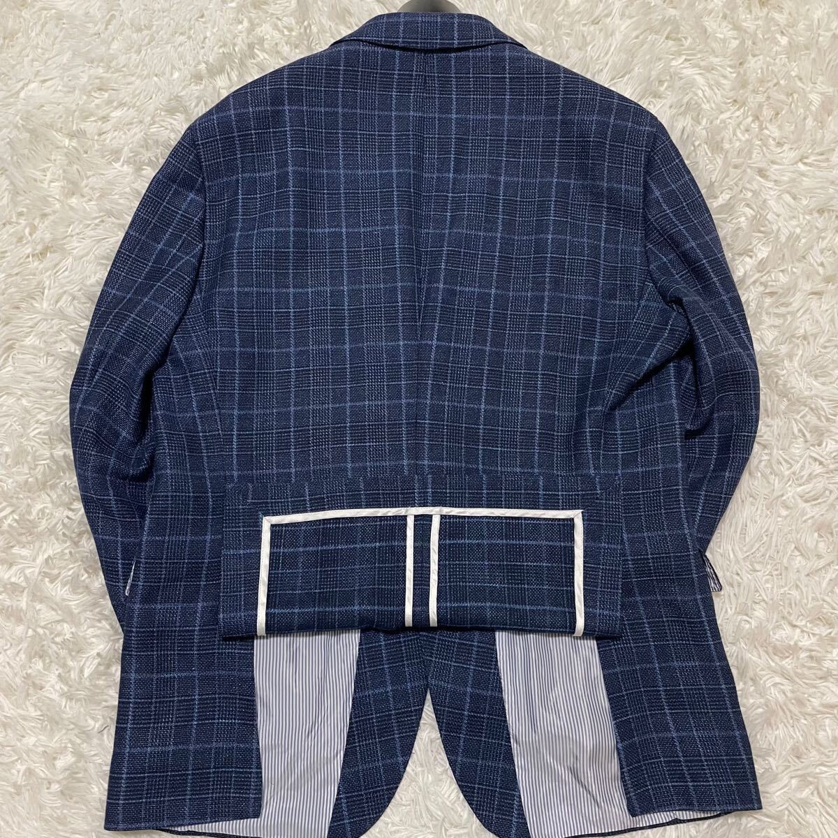 希少56サイズ ヒューゴボス【圧倒的高級感】HUGO BOSS テーラード 