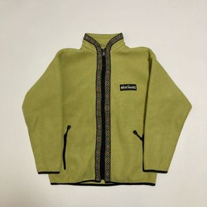 usa製 レトロ ワイルドシングス フリースジャケット チロリアン ジップ L アウトドア