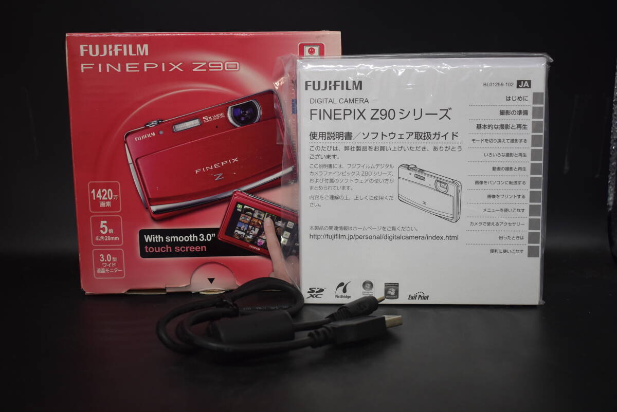 WW1-150 【現状品】 FUJIFILM 富士フィルム FinePix Z90 コンパクト 