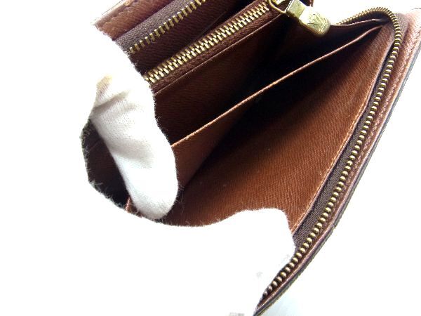 LOUIS VUITTON ルイヴィトン M61727 モノグラム ポルトモネジップ 