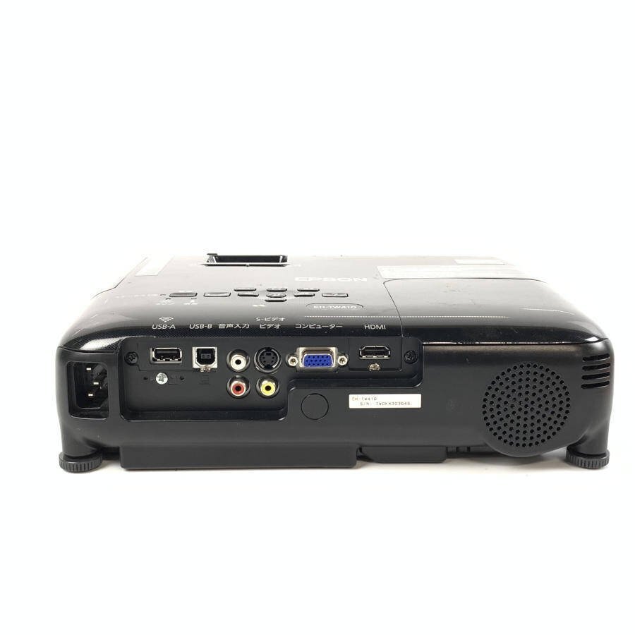 EPSON EH-TW410 エプソン プロジェクター リモコン付き○動作品 EPSON