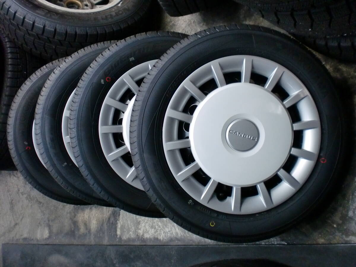 車 ダイハツ純正 キャンバス サマータイヤ 155/65R14 4.5J