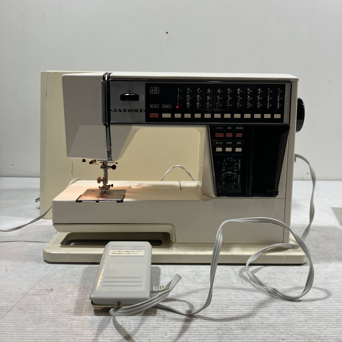 ◎ ジャンク JANOME ジャノメ コンピューターミシン ハンドクラフト