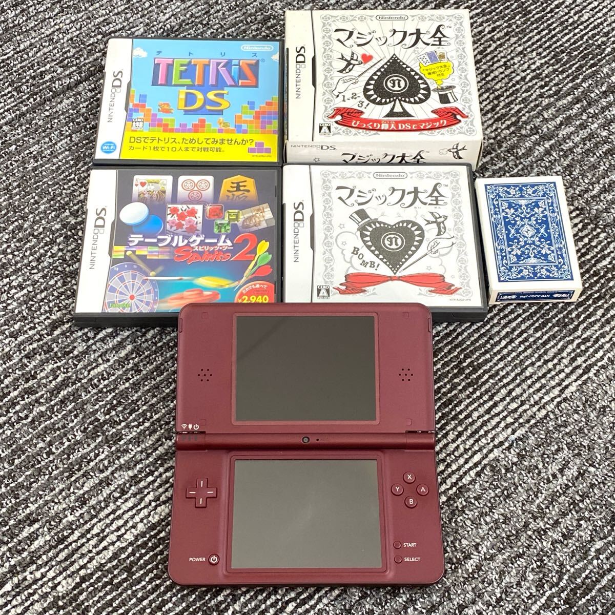 ◇【売り切り】ニンテンドーDSi LL本体＋ソフト2本セット UTL-001 