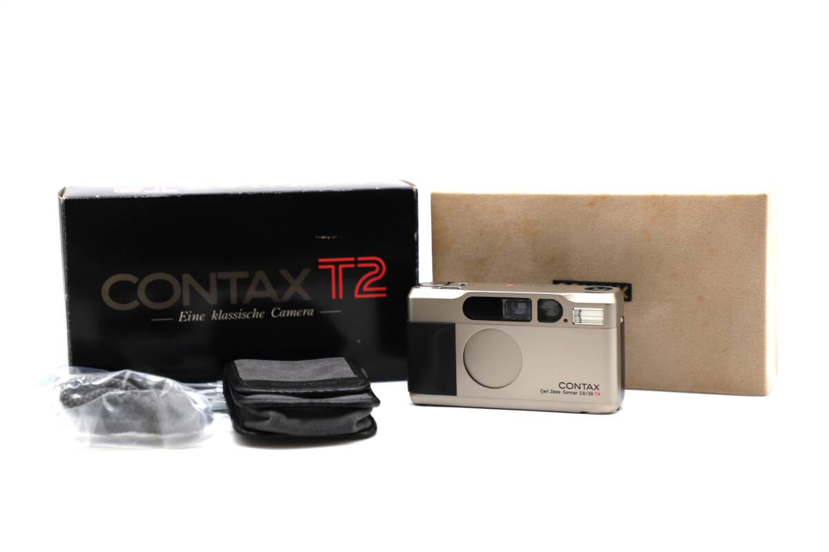 CONTAX T2 フィルムカメラ コンタックス チタンブラック 京セラ 