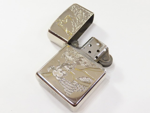 ★Zippo/ジッポ アーマーケース 龍柄 2007年頃製 現状品★⑦_3