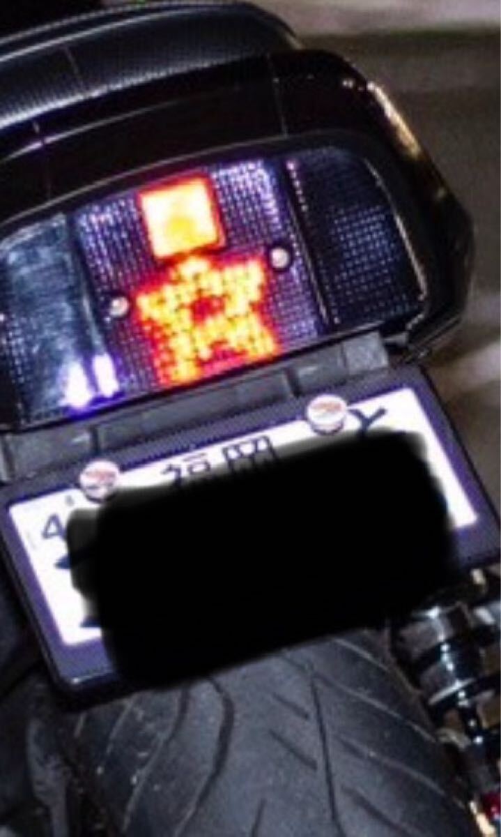 CBX400F ☆型 星型 LEDテール ジェイド XJR cb400sf cbxテール仕様の方