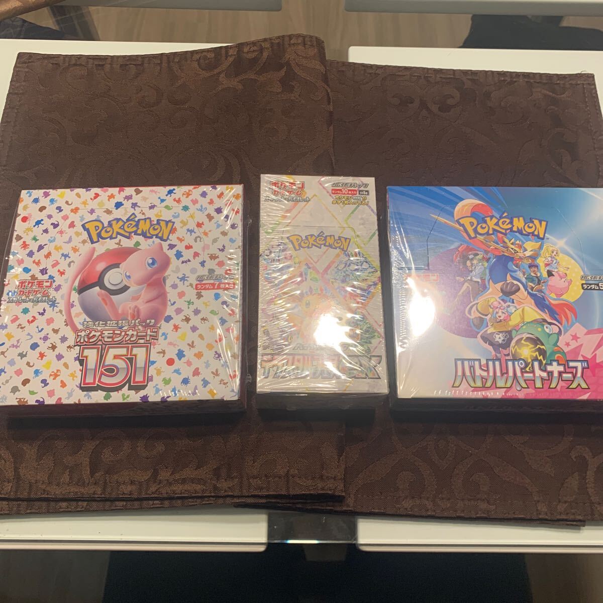 ポケモンカード未開封ボックスシュリンク付き151バトルパートナー 