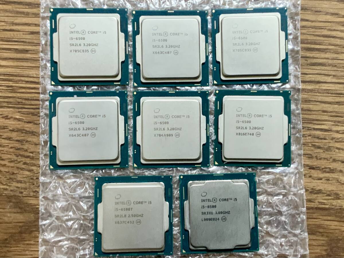 中古 Intel Core i5 6500 計11個セット