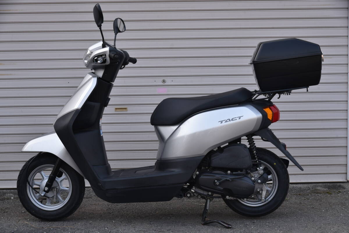 激安大特価，得価 ホンダAF79 タクト リアボックス付 和歌山市から個人出品 走行約10 800キロ 自賠責R7年12月ま リアタイヤ TACT HONDA(50cc以下)｜売買されたオークション情報、yahooの商品情報をアーカイブ公開 - オ 50cc以下