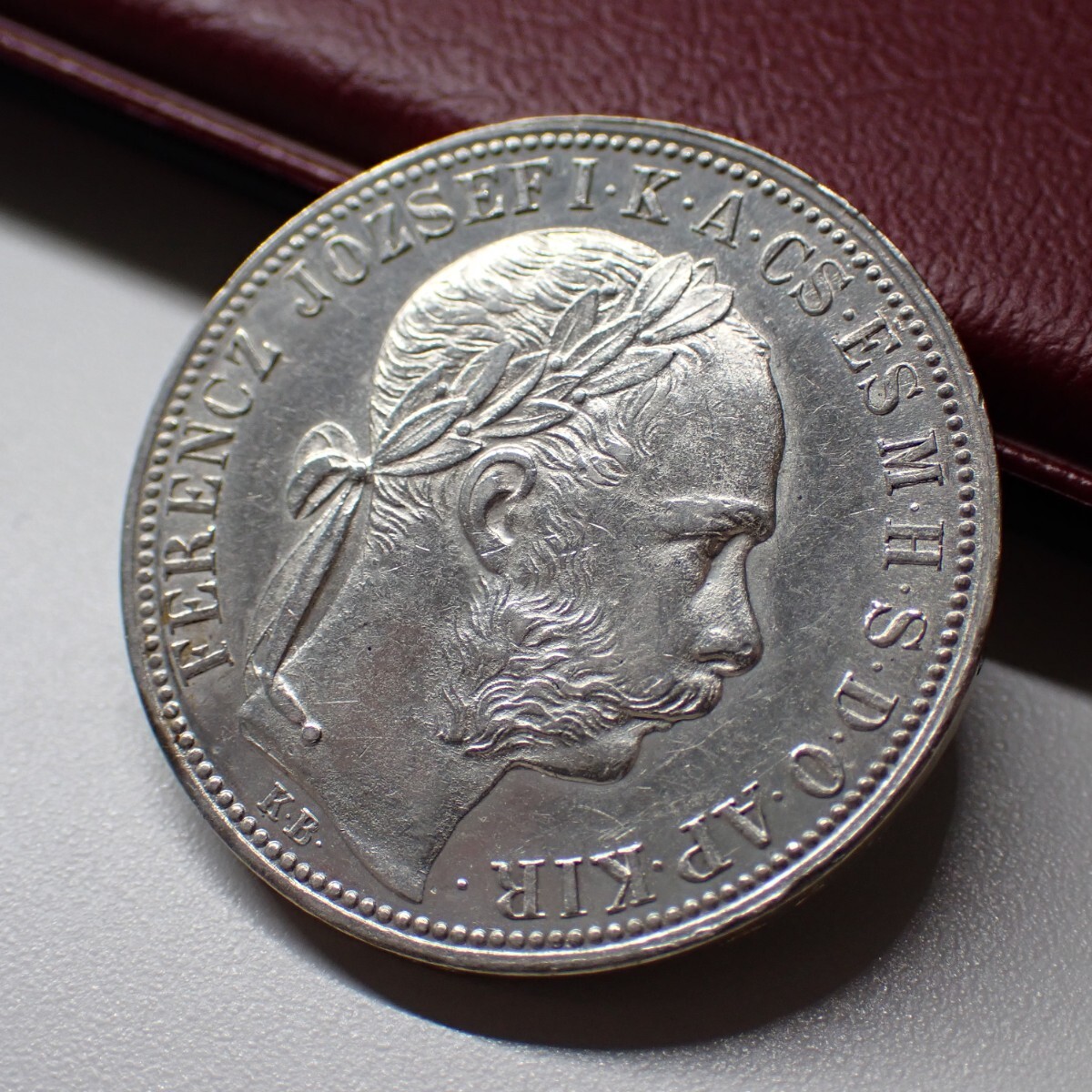 古銭 1893 オーストリア帝国 フランツ・ヨーゼフ1世 古銭 1893