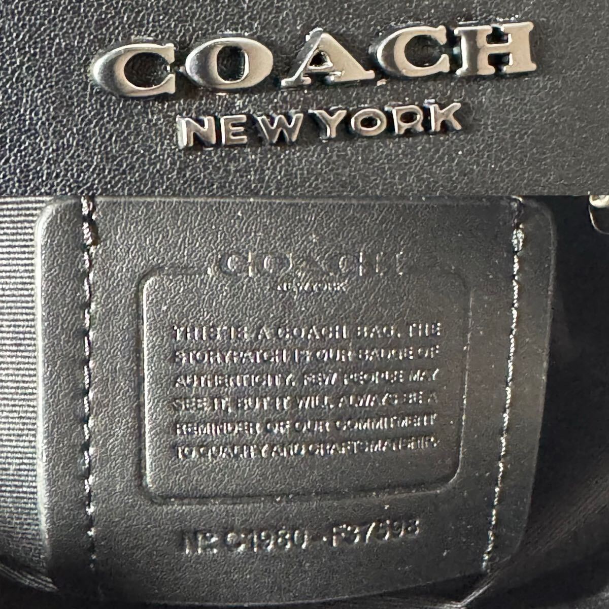 極美品 コーチ COACH メンズ ボディバッグ ショルダー グラハム 斜め 