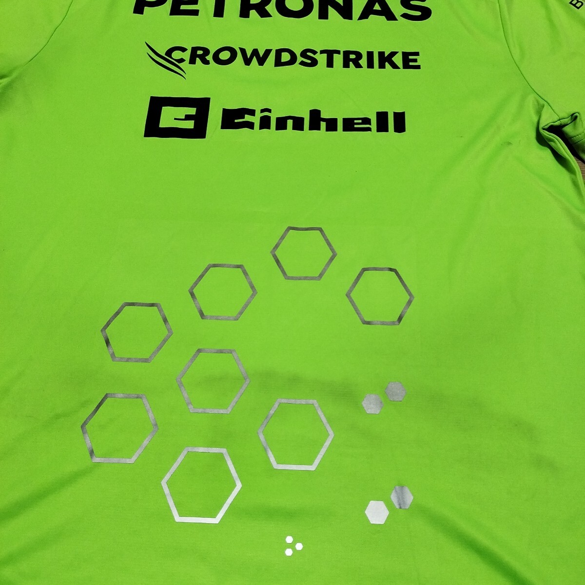 2024 メルセデスAMGペトロナスF1 チーム支給品 セットアップTシャツ 