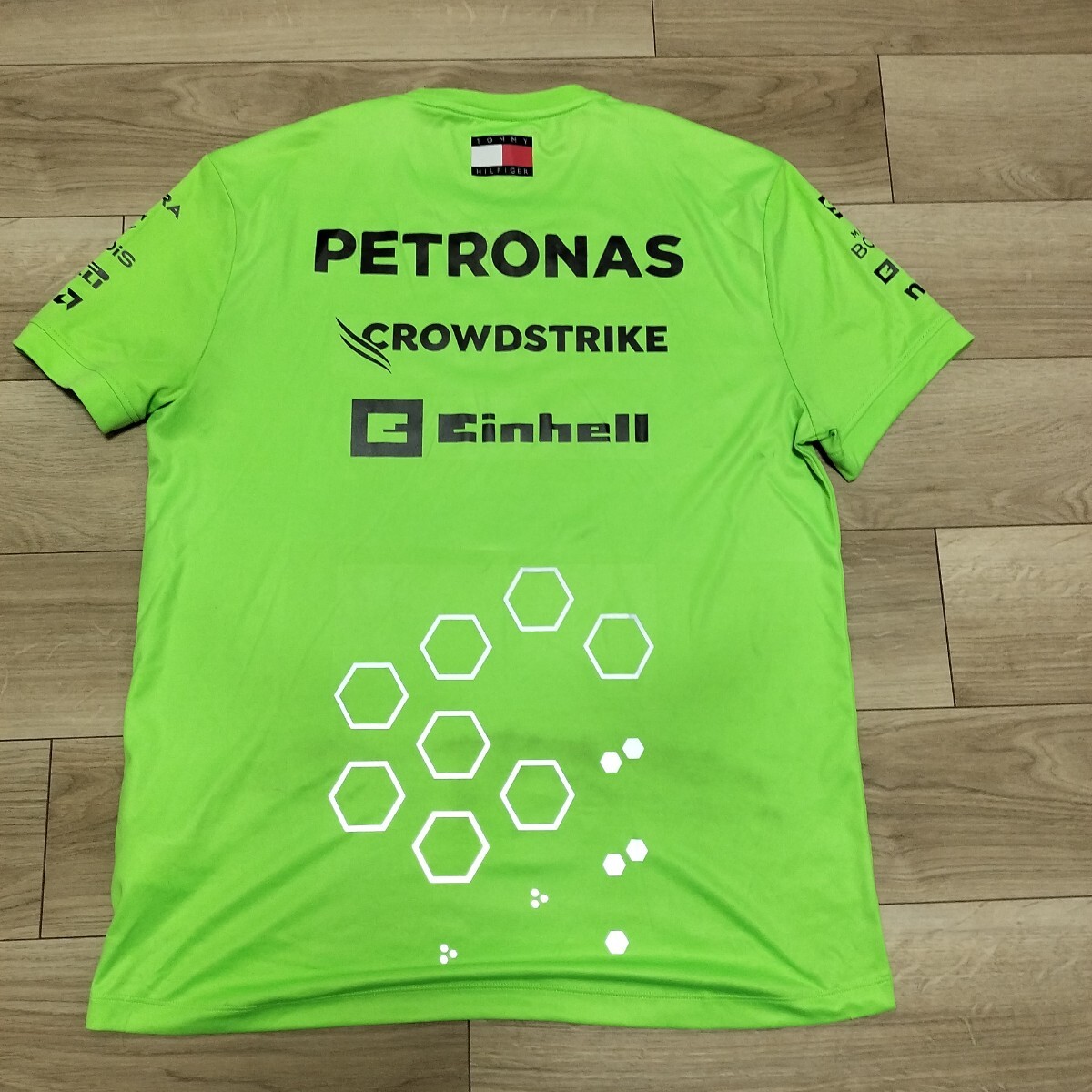 2024 メルセデスAMGペトロナスF1 チーム支給品 セットアップTシャツ