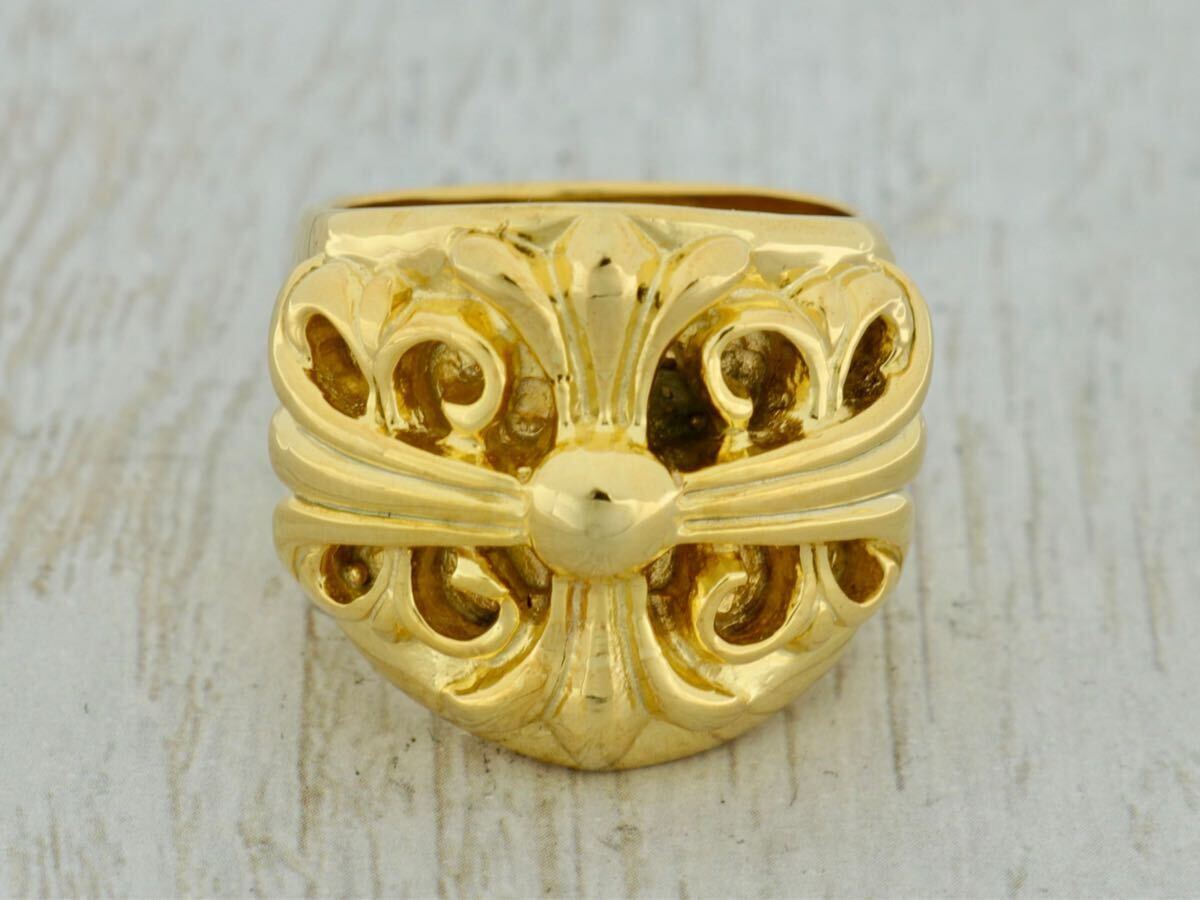 CHROME HEARTS/KEEPER RING/#13/22K/クロムハーツ/キーパーリング 指輪