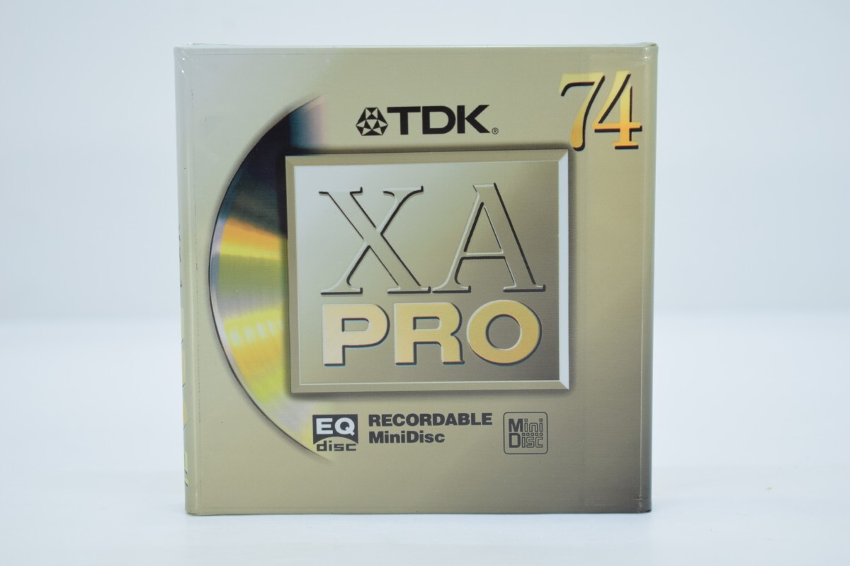 0 TDK XA PRO Recordable MiniDisc MD minutes Japan EQ Metal Detail 