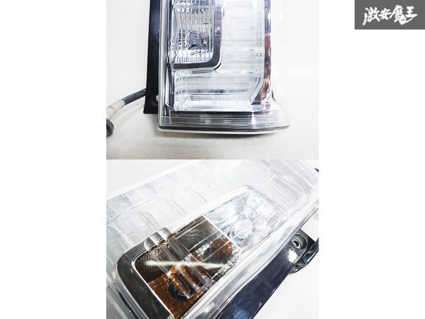 ★破損無し/LED点灯OK★ ダイハツ 純正 LA600S LA610S タント カスタム 前期 LED テールライト テールランプ 右 右側 運転席 20516 LA600S LA610S タント ★LED点灯OK 助手席 ASSY