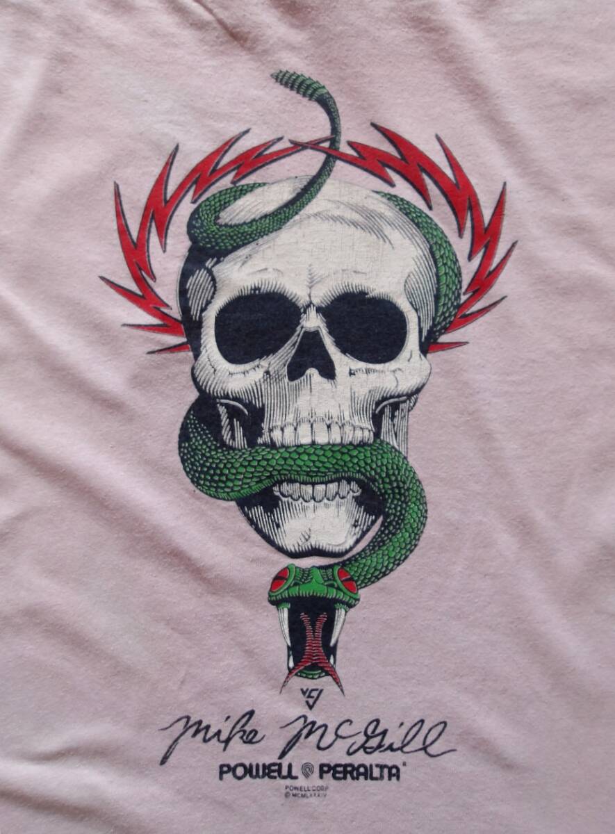 80s powell peralta パウエルペラルタ　マイクマクギル Mike Mcgill Original Powell Peralta Vintage 80's Skateboard