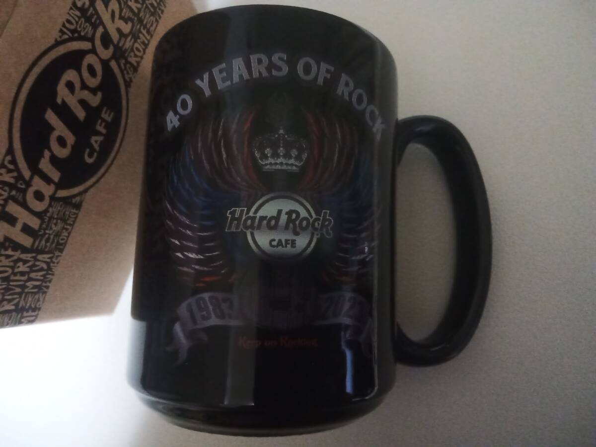 【HardRockCafe】 ハードロックカフェ　４０周年記念の東京マグカップ　新品未使用_5