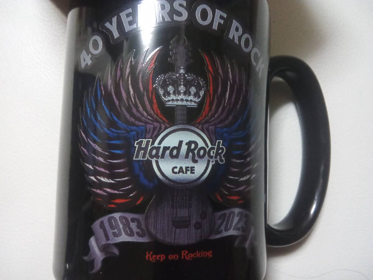 【HardRockCafe】 ハードロックカフェ　４０周年記念の東京マグカップ　新品未使用_8