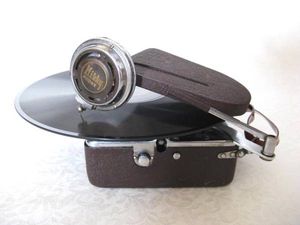 □国産□三木楽器□ミッキーフォン□携帯用蓄音機□Mikky Phone(本体