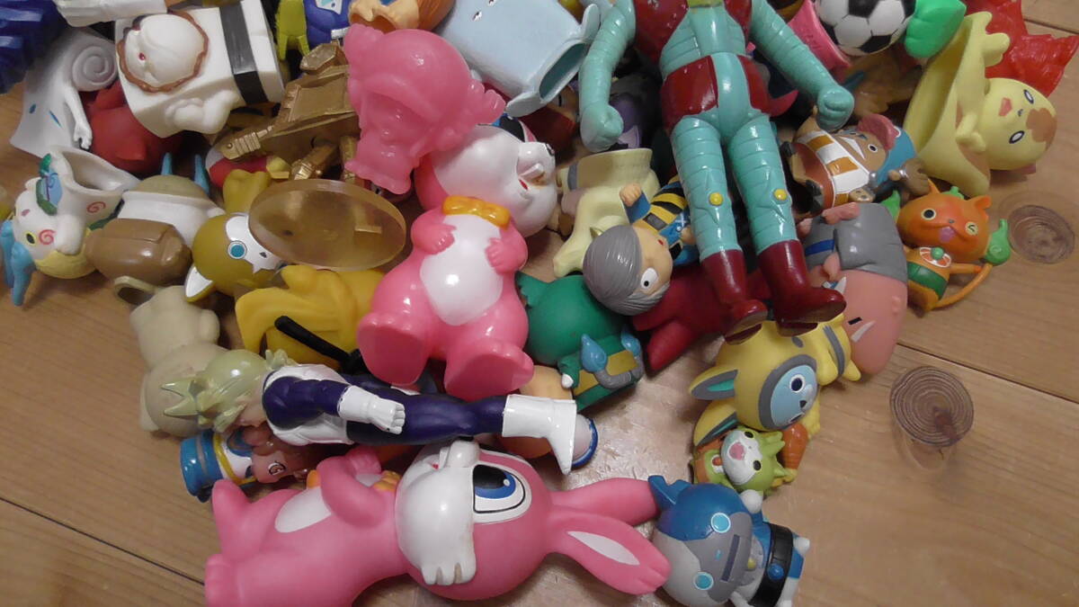 当時物　ソフビ・指人形たくさんセット！ポピー・ビクトラー・ガンダム・無版権パチモン・妖怪ウォッチ・昭和レトロ・駄玩具・希少品_2