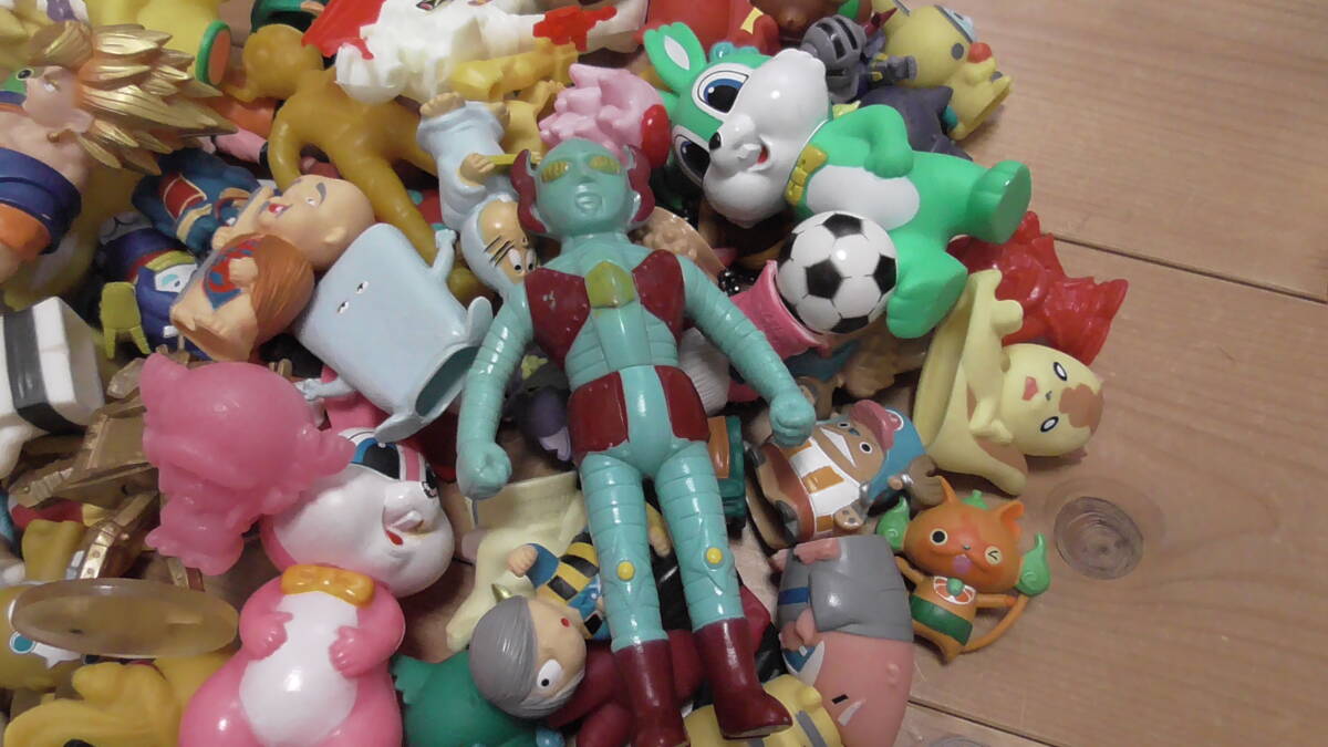 当時物　ソフビ・指人形たくさんセット！ポピー・ビクトラー・ガンダム・無版権パチモン・妖怪ウォッチ・昭和レトロ・駄玩具・希少品_3