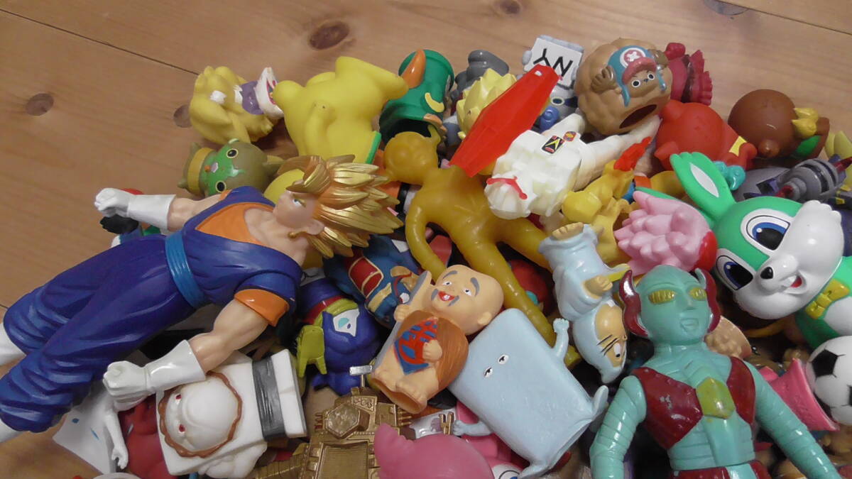 当時物　ソフビ・指人形たくさんセット！ポピー・ビクトラー・ガンダム・無版権パチモン・妖怪ウォッチ・昭和レトロ・駄玩具・希少品_5