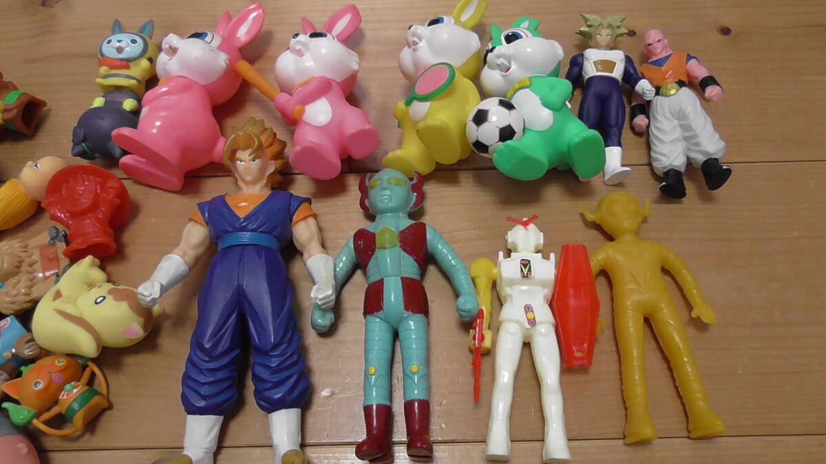 当時物　ソフビ・指人形たくさんセット！ポピー・ビクトラー・ガンダム・無版権パチモン・妖怪ウォッチ・昭和レトロ・駄玩具・希少品_7