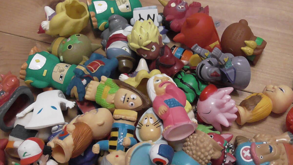 当時物　ソフビ・指人形たくさんセット！ポピー・ビクトラー・ガンダム・無版権パチモン・妖怪ウォッチ・昭和レトロ・駄玩具・希少品_9