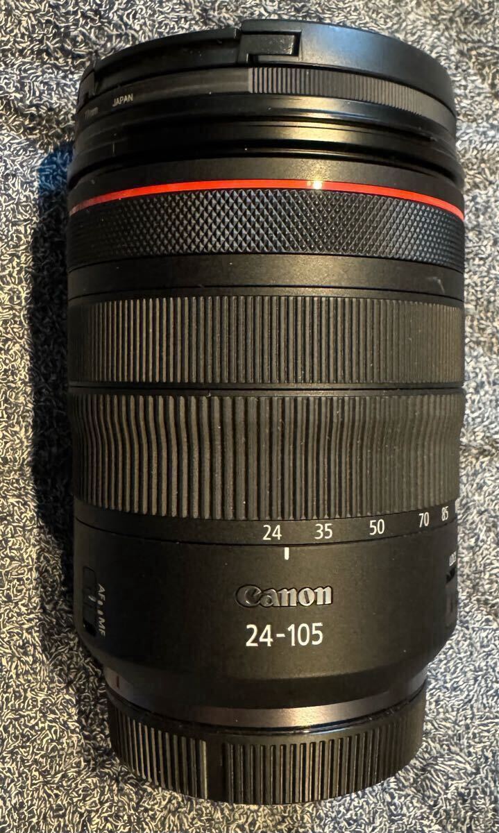 Canon 24-105mm ズームレンズ　RFレンズ【中古品】 ほぼ未使用】キヤノン Canon RF 24-105 F4 L IS USM IS L USM juros