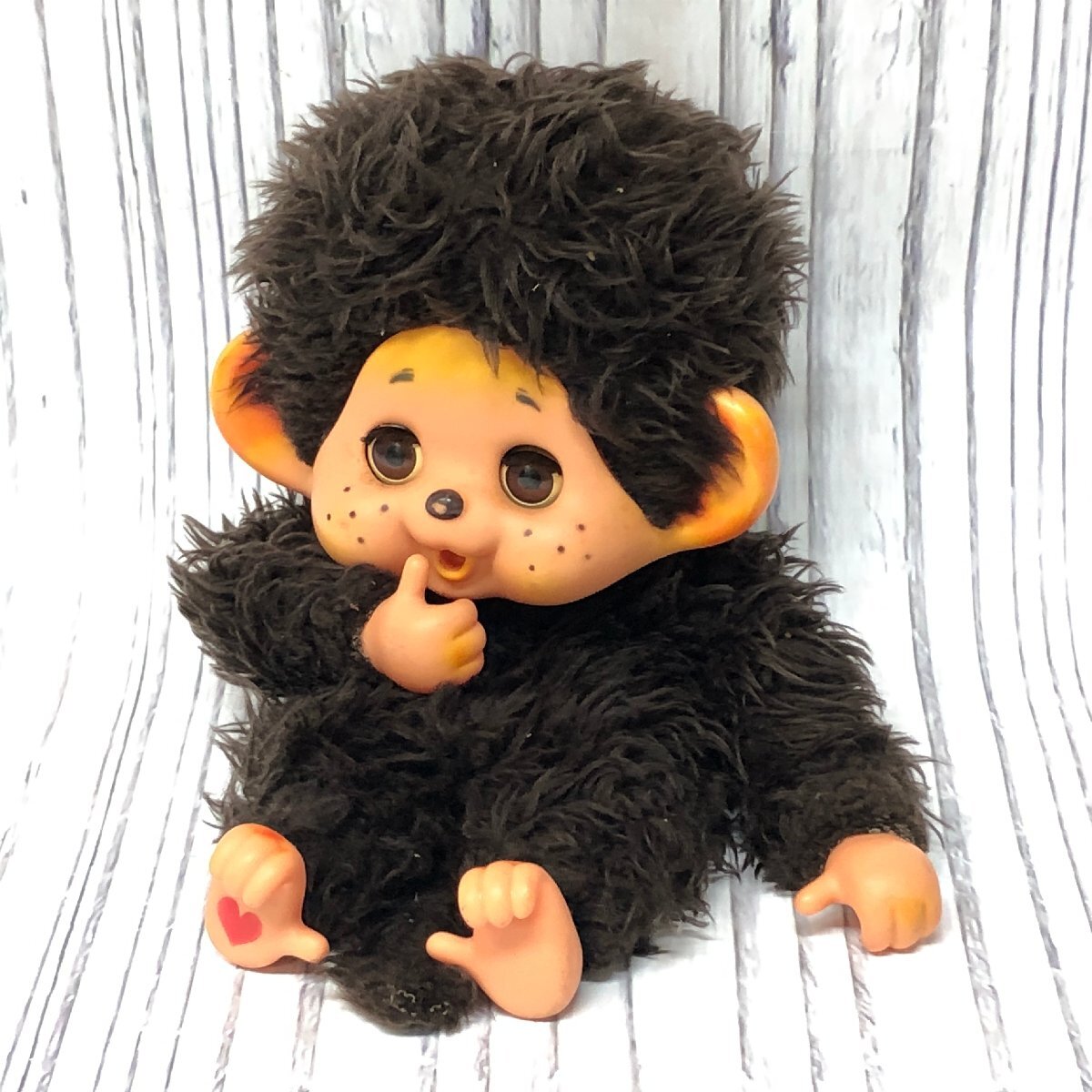 m001 E(80) モンチッチ 人形 大助くん スリープアイ ぬいぐるみ 昭和