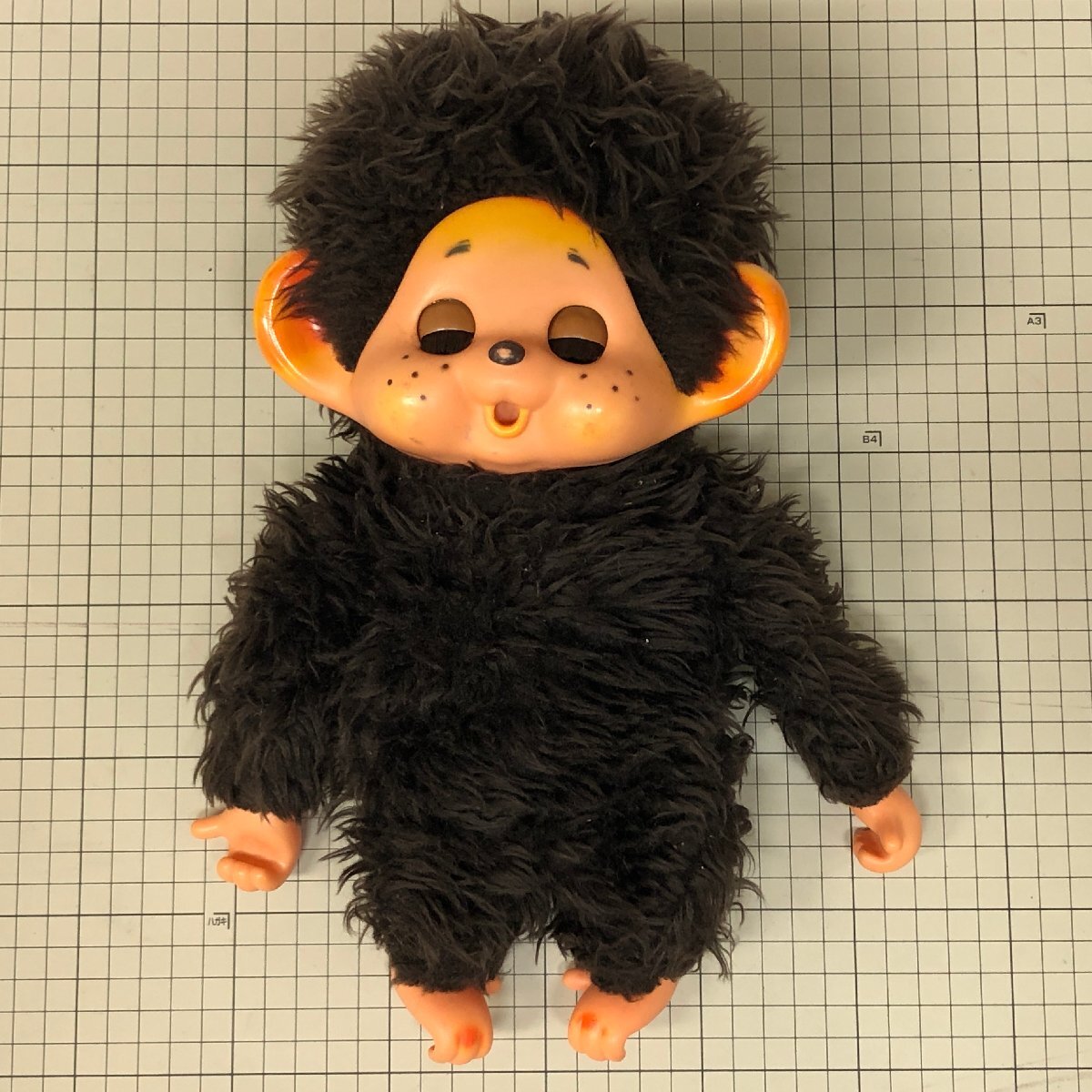 m001 E(80) モンチッチ 人形 大助くん スリープアイ ぬいぐるみ 昭和