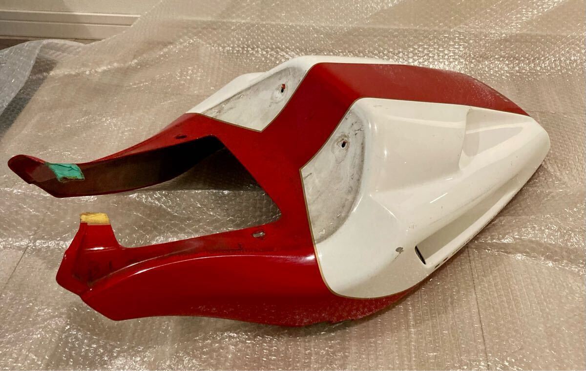 ドゥカティ　916 996 998 748 シングルシートカウル　ジャンク品　即決時はシート付属_1