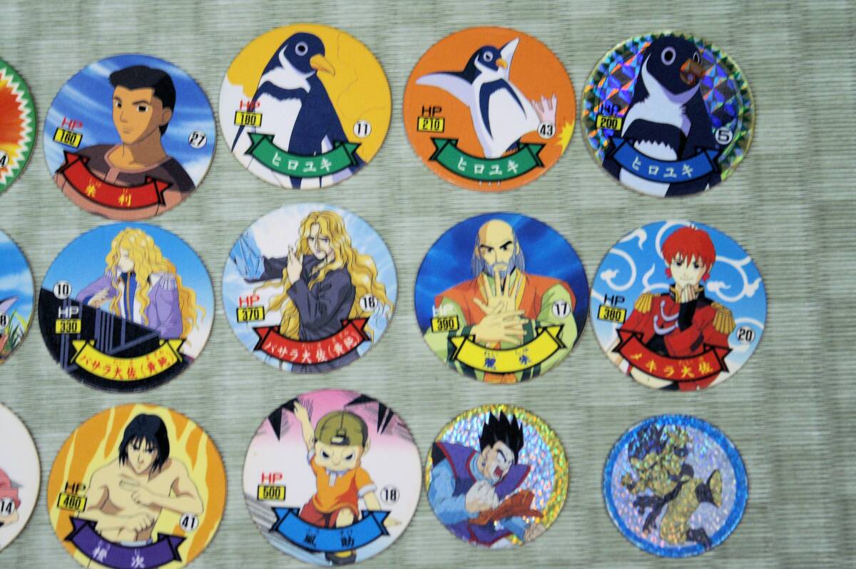 ♪♪ドラゴンボールZ メンコ 金 銀 忍空 丸めんこ NINKU 面子 48枚♪♪_3