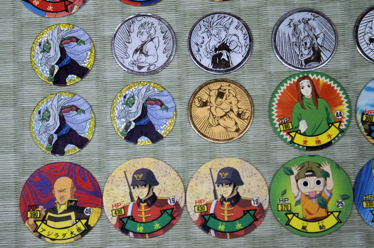♪♪ドラゴンボールZ メンコ 金 銀 忍空 丸めんこ NINKU 面子 48枚♪♪_4