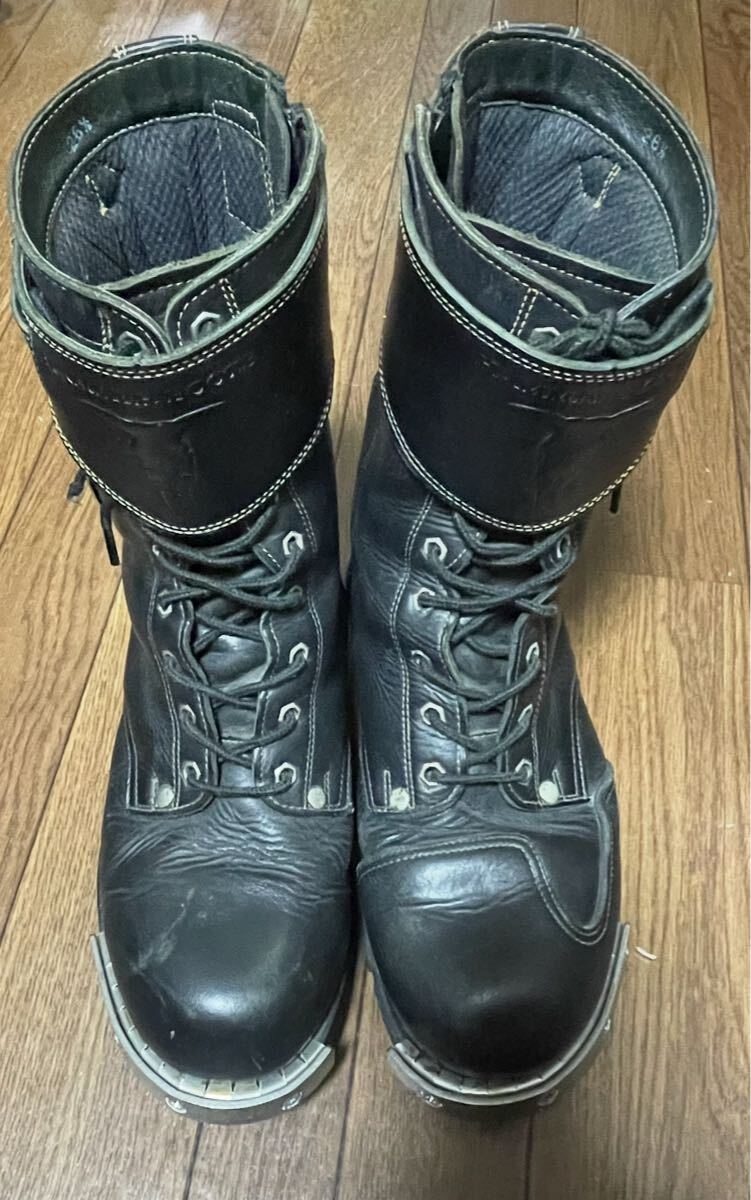 KADOYA カドヤ　ハンマーブーツ　ショート　シルバー　26.5cm _1