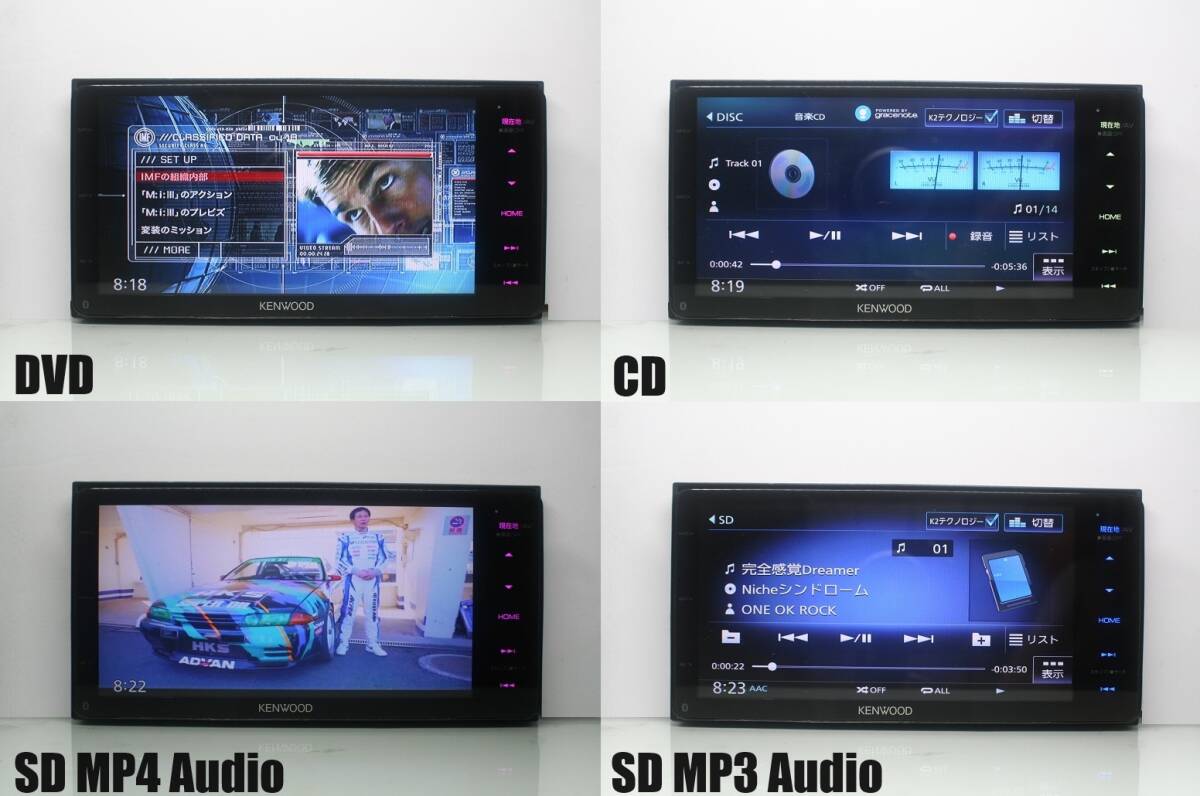 KENWOOD MDV-M705 ケンウッド カーナビ - 地図2025年春最新版 | 地図