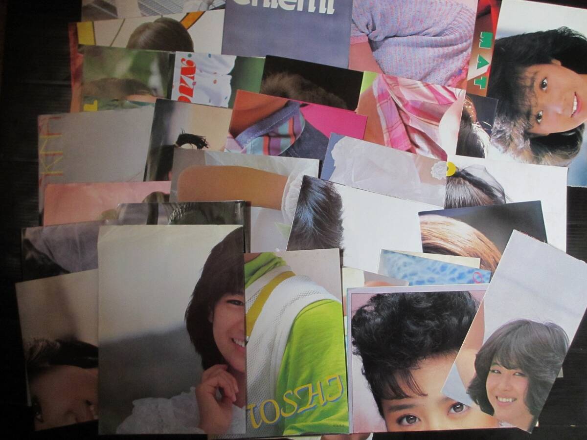 ■平凡・近代映画他付録(松田聖子水着・河合奈保子・小泉今日子・中森明菜・堀ちえみ・中山美穂他)ポスター多数_1