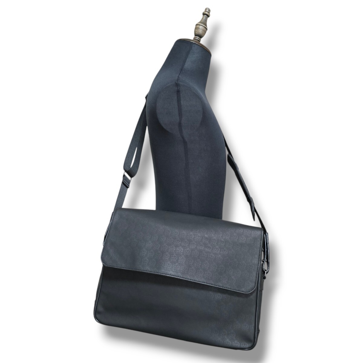 1円スタート 美品 dunhill ダンヒル ショルダーバッグ メッセンジャー