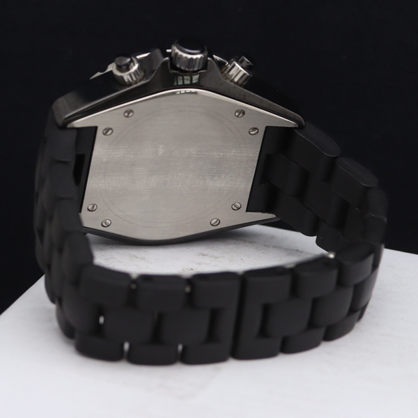 1円 稼働 シャネル J12 クロノグラフ H0939 AT/自動巻き 黒文字盤 デイト 2.19OH済み メンズ腕時計 OGH 1354320 6TOT_4