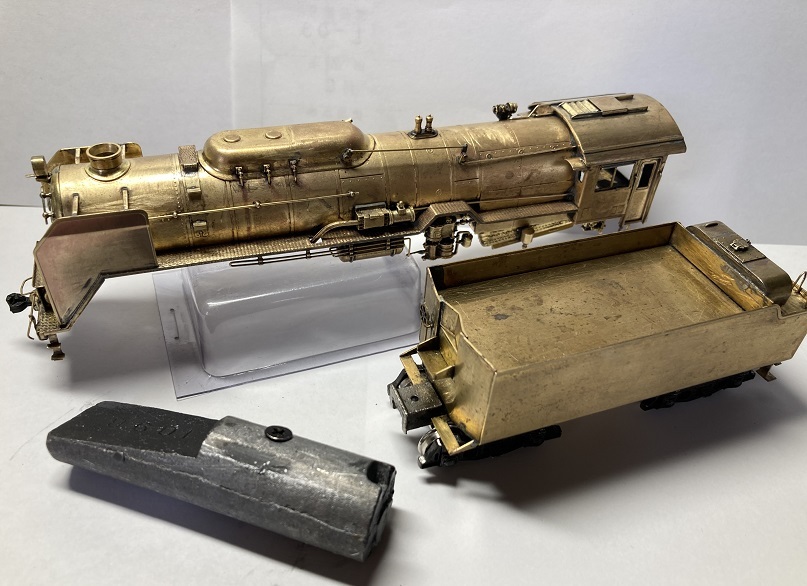 カツミ模型店　Ｃ62　ボディ　テンダー　ボイラーウエイト_9