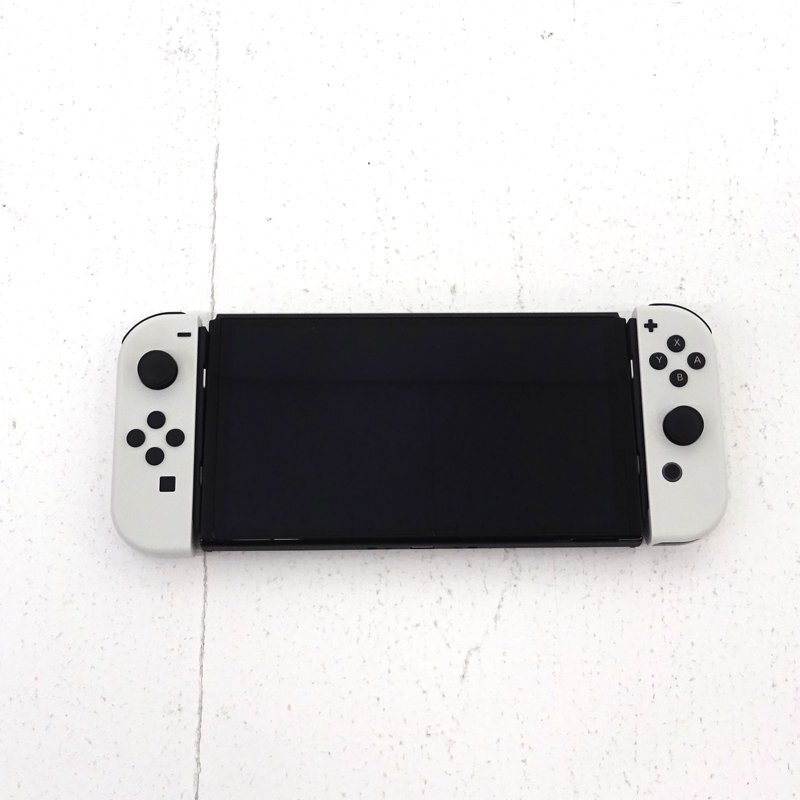 ★中古★Nintendo Switch 本体 Joy-Con(L)/(R)ホワイト 有機ELモデル HEG-S-KAAAA (ニンテンドースイッチ/1円～)★【GM649】_2