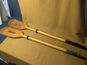 カヤック パドル 木製パドル カヌー 木製　seawater