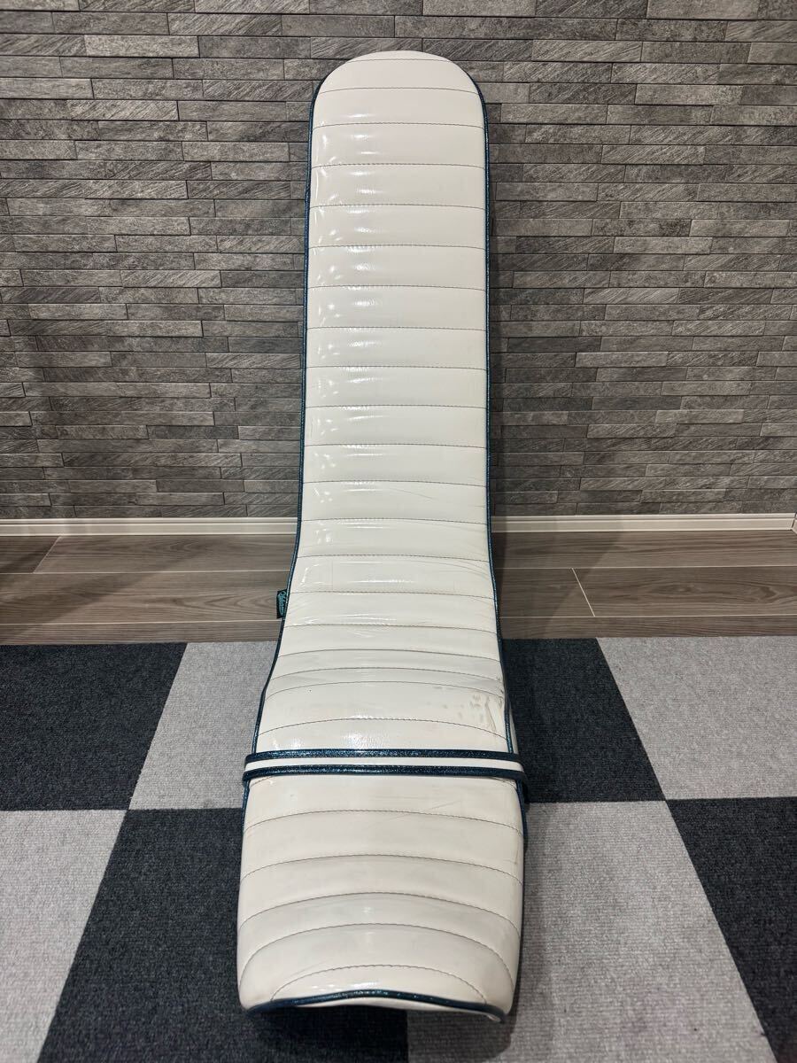 GS400 オオカワ製 3段シート 約75cm 青ラメ パイピング 【 シート 川口