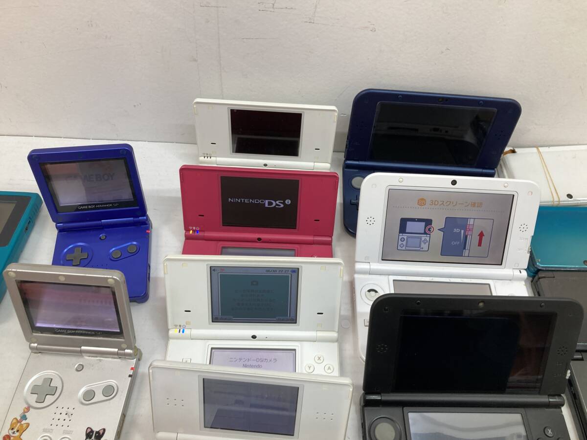 S056[10]S58(ゲーム機本体) ジャンク Nintendo 携帯ゲーム機まとめ 約