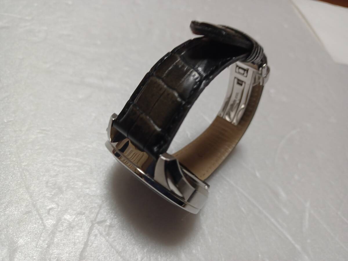 ちょっと値下～★CASIO　エデフィス海外モデル(エレガントなブルー文字盤)EFR-546クロノグラフ新品未使用　替えベルト付　即決有りです！★_8