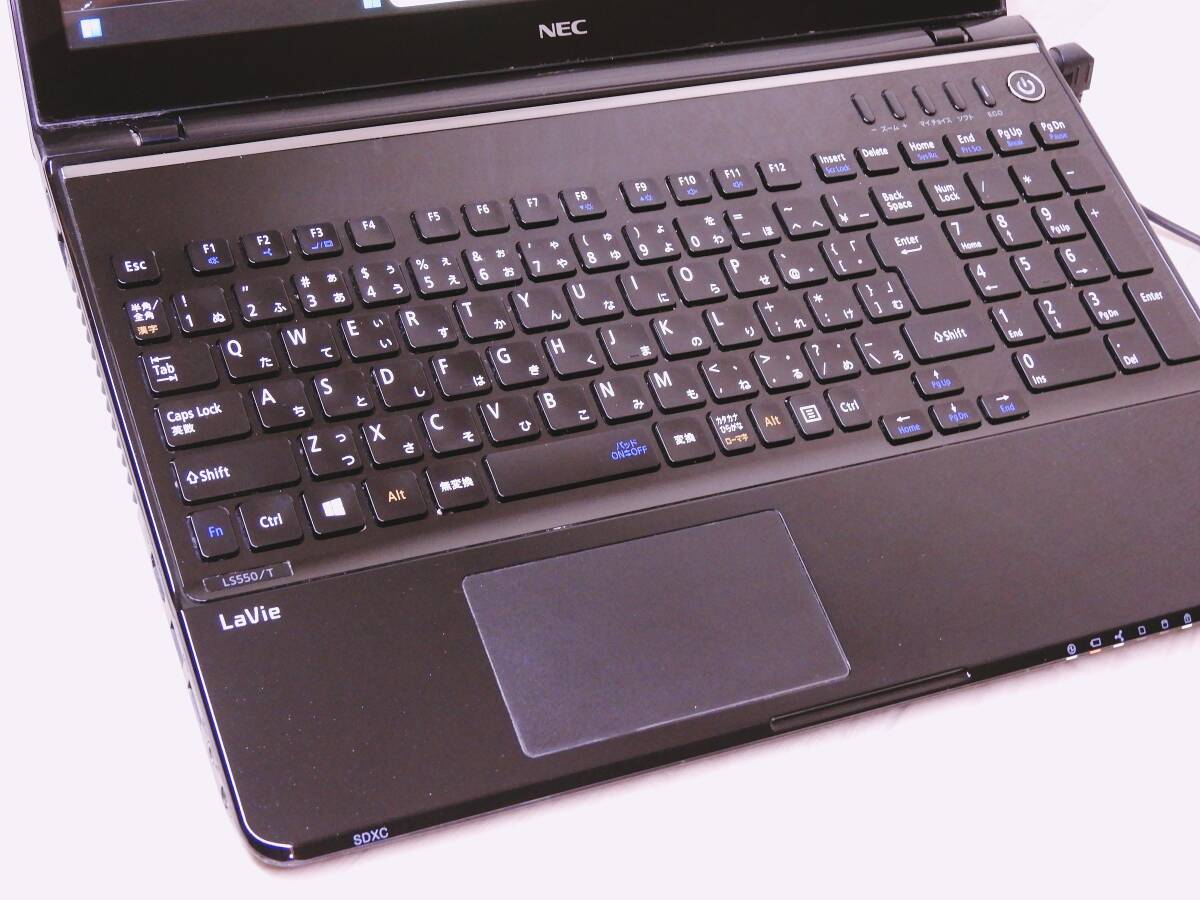 NEC LaVie LS★爆速新品SSD512GB+HDD750GB+新品メモリ16GB★Win11Pro(Ver24H2)Office2021★タッチパネル/WiFi/BluetoothBlu-Ray/WEBカメラ _6