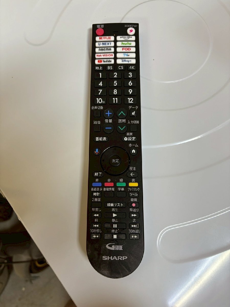 NA040077◆SHARP　シャープ◆4K液晶テレビ 2024年製 65V型 4T-C65GP1 AQUOS アクオス XLED 直取歓迎！_5